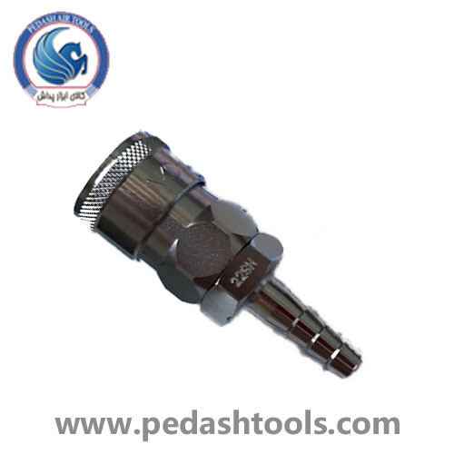 NL-22SH-1 کوپلینگ اتومات NKC ژاپن شیلنگ خور سایز 8 میلی متر("1/4) مدل NL-22SH - تصویر 1