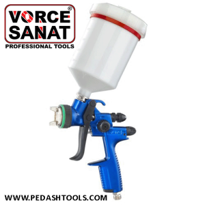 پیستوله بادی کاسه رو 1/3 میلی متر سوزن استیل ساتا SATA آلمان اصلی مدل JET 1000 BRP