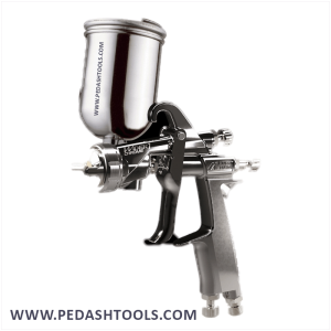 پیستوله بادی کاسه رو ایواتا Iwata اصل ژاپن مدل WIDER1 CHROME Gravity
