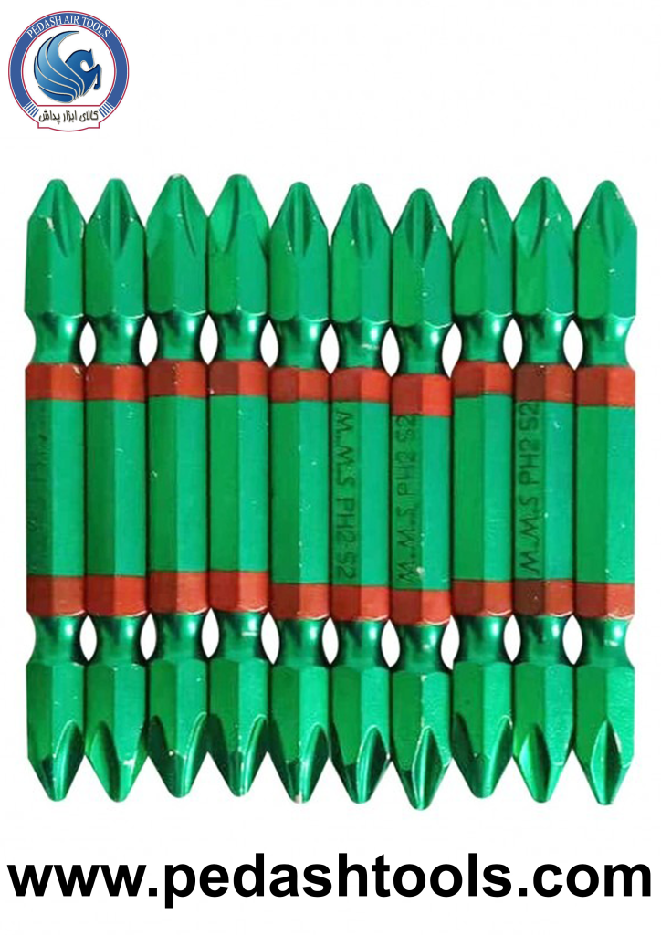 سری پیچ گوشتی دو سر چهارسو سبز سیلور Silver اصل تایوان مدل S2